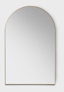 HKliving Gebogen Spiegel Arch 92 x 62cm - Brass