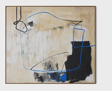 HKliving Schilderij Easy elan 153 x 133cm - Meerkleurig