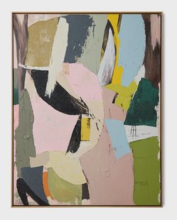 HKliving Schilderij Colour Cult 133 x 103cm - Meerkleurig