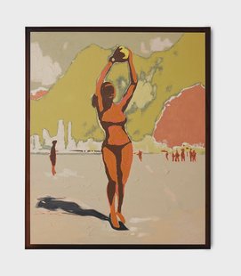 HKliving Schilderij Playground 152 x 127cm - Meerkleurig