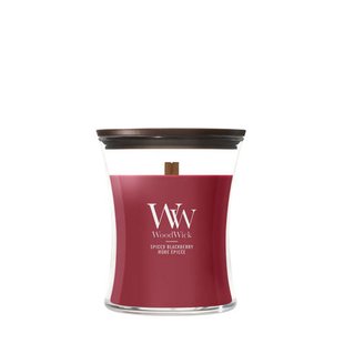 WoodWick geurkaars Spiced Blackberry - Medium