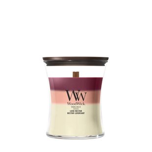 WoodWick geurkaars Trilogy Lush Nectar - Medium