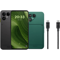 Fairphone 6 256GB Zwart 5G + Basis accessoirepakket