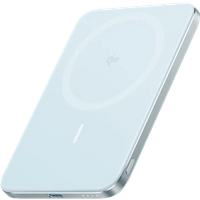 Anker Nano MagGo Draadloze Powerbank met MagSafe en Qi2 5.000 mAh Blauw