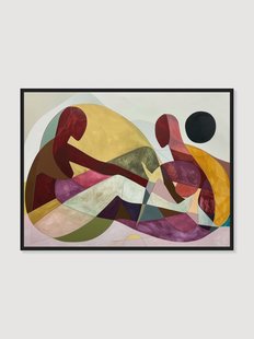 Ingelijste canvasprint Harmony of Two