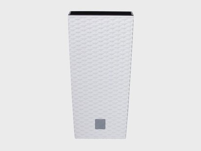 PROSPERPLAST Plantenbak (Wit, 23 x 23 x 42 cm)