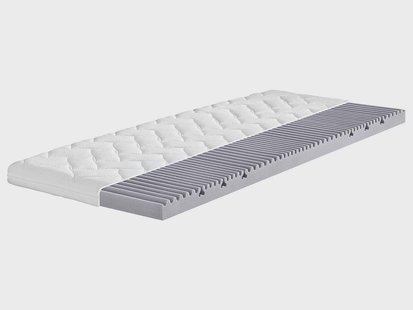 Breckle 7-Zonen Premium Koudschuim Topper Relaxx XXL, met schouderontlastingszone. (90 x 200 cm)