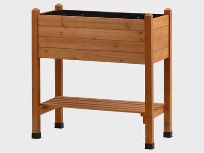 DOBAR Kweekbak op poten - hout - 50 L