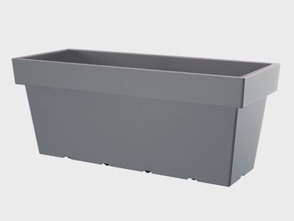 PROSPERPLAST Bloempot Lofly Case (Grijs, 992x390x410)