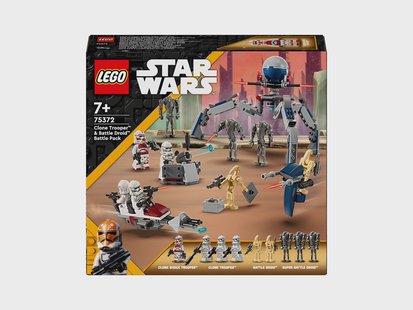 LEGO STAR WARS Clone Trooper™ & Battle Droid™ Battle Pack 75372