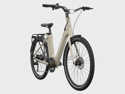 CRIVIT Urban elektrische fiets 3.0 Y kettingaandrijving (Desert Beige)