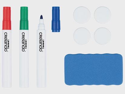 CRELANDO Whiteboard accessories (Whiteboardset)
