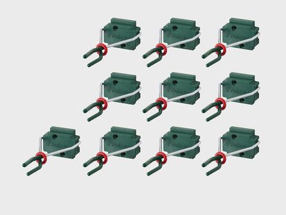 PARKSIDE Gereedschaphouder (X-houder set 10 stuks)