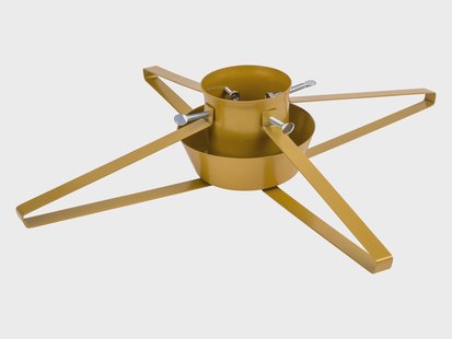 LIVARNO home Metalen kerstboom standaard (Goud)