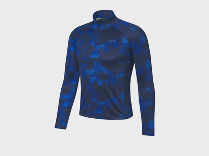 CRIVIT Kinder thermoshirt (Zwart/blauw, 134/140)
