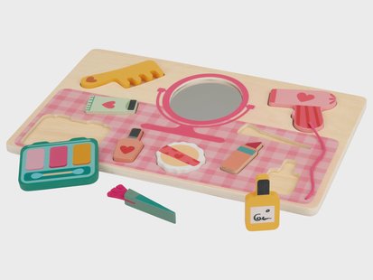 lupilu Houten puzzel (Make-up set)