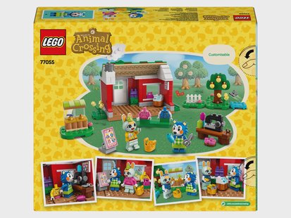 LEGO ANIMAL CROSSING Kleermakerij van de zusjes Able 77055