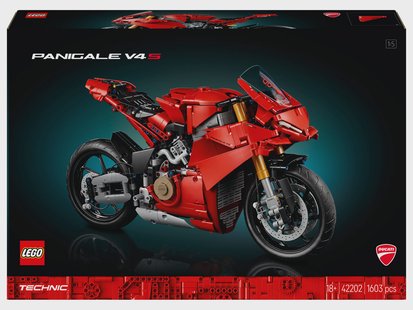 LEGO TECHNIC 42202 Ducati Panigale V4 S motor