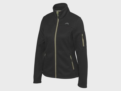 CRIVIT Dames fleecevest (Zwart, XS (32/34))