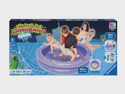 HAPPY PEOPLE Ravensburger waterspelletjes, zwembad speelgoed (Zwemplezier met monsters)