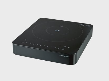 SILVERCREST Inductiekookplaat 2000 W met boostfunctie