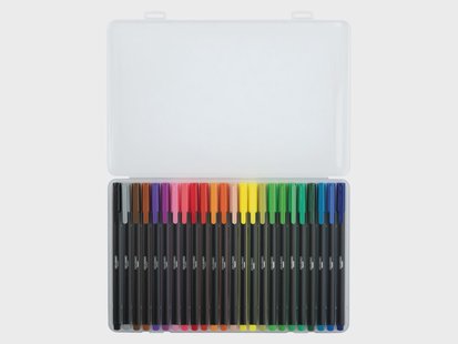 CRELANDO Permanent markers, brushliners of fineliners (Brushliner)