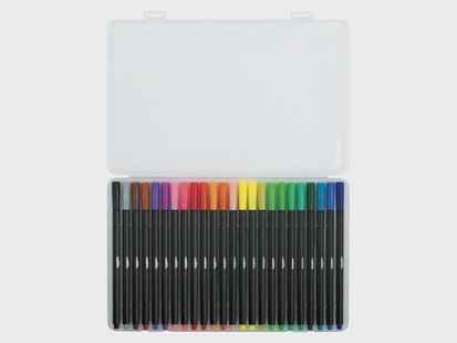 CRELANDO Permanent markers, brushliners of fineliners (Fineliner)