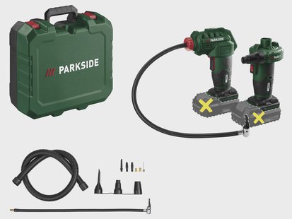 PARKSIDE Accu-compressor en -luchtpomp 20 V, zonder accu en lader