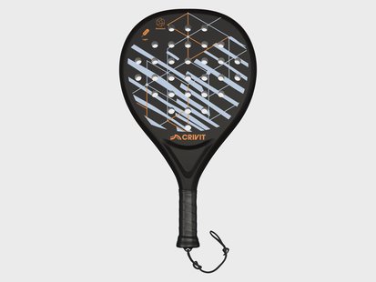CRIVIT Padelracket (Zwart/blauw)