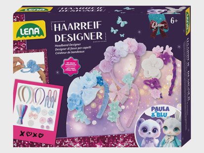 LENA Maak je eigen armbanden, haarbanden of scrunchies set (Haarband Designer)