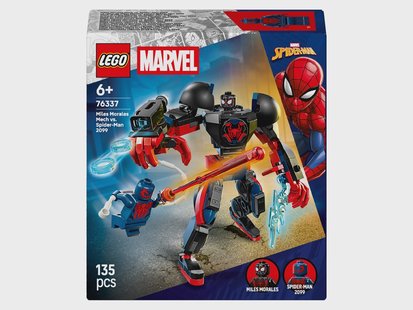 LEGO MARVEL SUPER HEROES 76337 Miles Morales mecha vs Spider-Man 2099