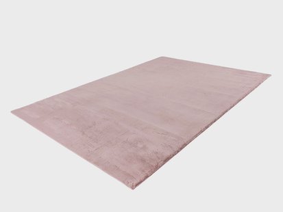 KAYOOM Vloerkleed Emotion - hoogpolig & extra zacht (525, Pastelroze, 200 x 290 cm)