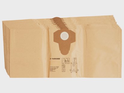 PARKSIDE Filterzakken PFT 30 A1, vliesfilterzakken PVFT 30 A1 (Filterzakken 10 stuks)
