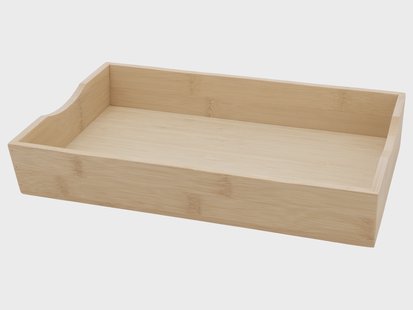 SILVERCREST Bamboe bestekbak, klein (20x31)