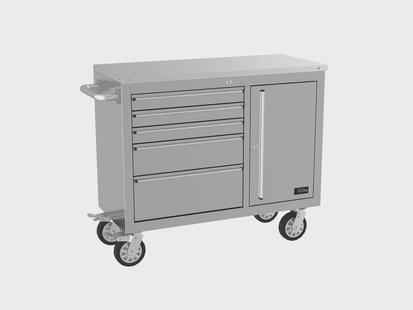 Güde Gereedschapswagen GW 5/1 INOX - RVS - 5 lades
