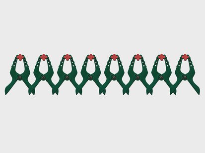 PARKSIDE Set lijmklemmen (8-delige set)