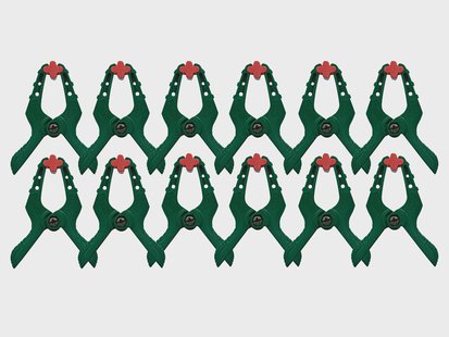 PARKSIDE Set lijmklemmen (12-delige set)