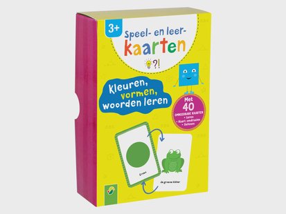 Kinder Leerkaartenpret (Kleuren, vormen en woorden leren)