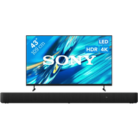 Sony Bravia 3 II Led 43 (2026) + Sony HT-S2000 Zwart
