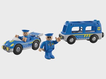 Playtive Voertuigenset (Politievoertuigen)