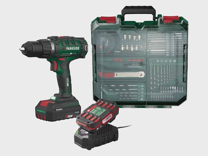 PARKSIDE 20 V Accu-boorschroefmachine-set PABS 20-Li I9, met accu en oplader.