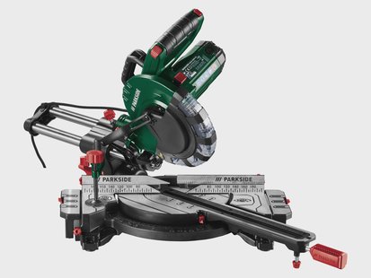 PARKSIDE Afkortzaag met verstekfunctie 2000 W - zaagblad 210 mm