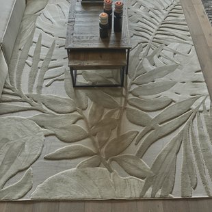 Rivièra Maison Vloerkleed Palmera 160 x 230cm - Beige