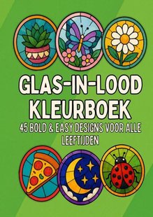 Kleurboek voor Alle Leeftijden: Glas-in-Lood Kleurboek