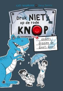 Druk niet op de rode knop anders draaien de dino's door!
