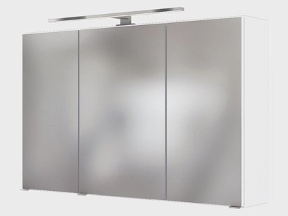 HELD Badkamer spiegelkast (Wit, 100 cm)