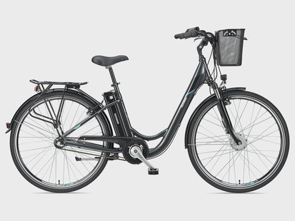 TELEFUNKEN Elektrische fiets City RC830 multitalent 28 (antraciet)