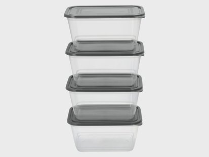 SILVERCREST Vershoudbakjes (4 x 2,5 liter)