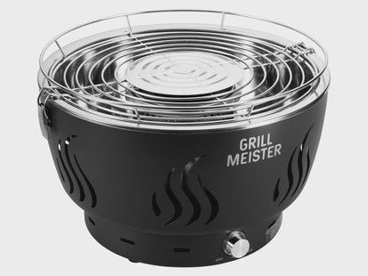GRILLMEISTER Houtskool-BBQ met ventilatie
