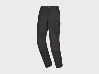 PARKSIDE PERFORMANCE Heren afritsbare werkbroek (Zwart, 48)